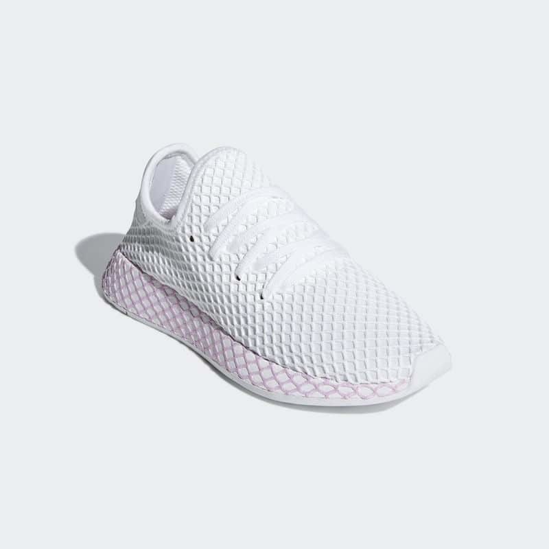 Adidas deerupt runner 2025 white pink